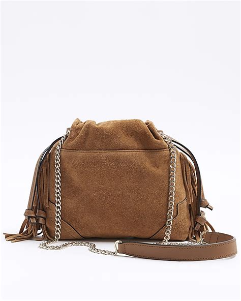 river island fringe duffle bag.